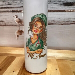 20 oz TUMBLER NURSE SUBLIMATION